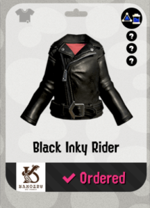 Splatoon 2 Black Inky Rider