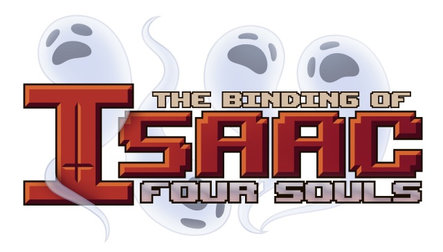 Binding of Isaac four souls multiplayer card game logo
